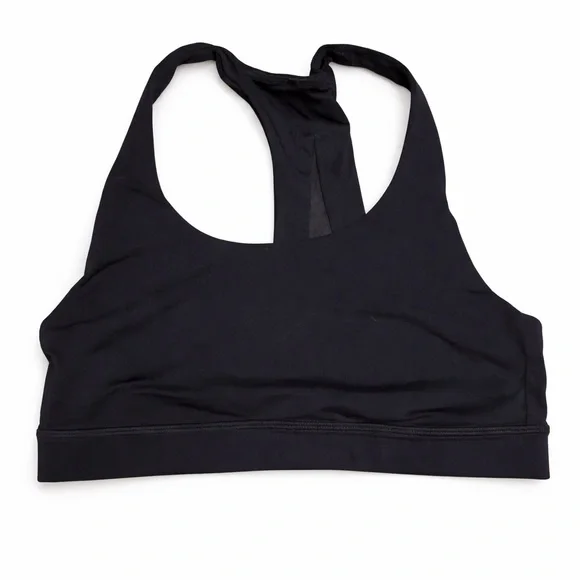 Lululemon Racerback Mesh Sports Bra Size 4 White - Picture 2 of 3